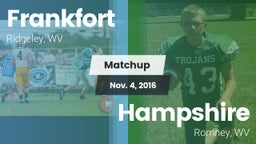 Matchup: Frankfort vs. Hampshire  2016