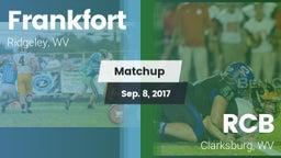 Matchup: Frankfort vs. RCB  2017