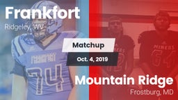 Matchup: Frankfort vs. Mountain Ridge  2019