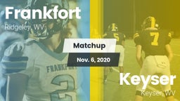 Matchup: Frankfort vs. Keyser  2020