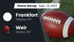 Recap: Frankfort  vs. Weir  2023