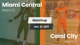 Matchup: Central vs. Carol City  2017