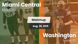 Matchup: Central vs. Washington  2019