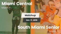 Matchup: Central vs. South Miami Senior  2019