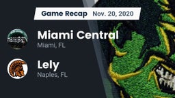 Recap: Miami Central  vs. Lely  2020