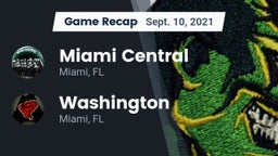 Recap: Miami Central  vs. Washington  2021