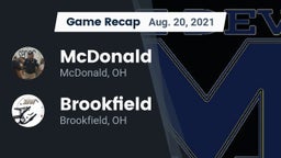 Recap: McDonald  vs. Brookfield  2021