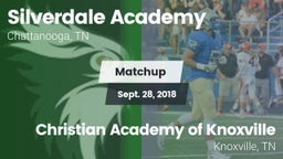 Matchup: Silverdale Academy vs. Christian Academy of Knoxville 2018