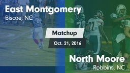 Matchup: East Montgomery vs. North Moore  2016