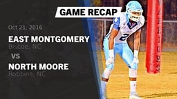 Recap: East Montgomery  vs. North Moore  2016