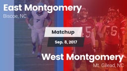 Matchup: East Montgomery vs. West Montgomery  2017