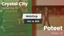 Matchup: Crystal City vs. Poteet  2016