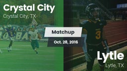 Matchup: Crystal City vs. Lytle  2016