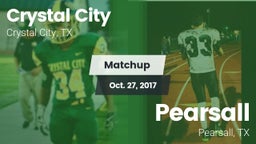 Matchup: Crystal City vs. Pearsall  2017
