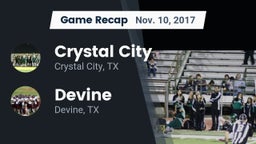 Recap: Crystal City  vs. Devine  2017