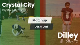 Matchup: Crystal City vs. Dilley  2018