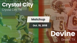 Matchup: Crystal City vs. Devine  2018