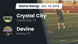 Recap: Crystal City  vs. Devine  2018