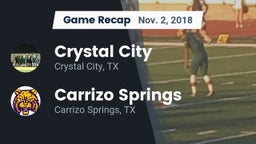 Recap: Crystal City  vs. Carrizo Springs  2018
