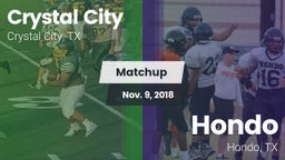 Matchup: Crystal City vs. Hondo  2018