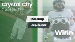 Matchup: Crystal City vs. Winn  2019