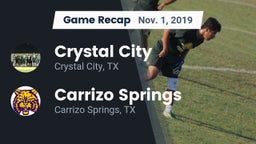 Recap: Crystal City  vs. Carrizo Springs  2019