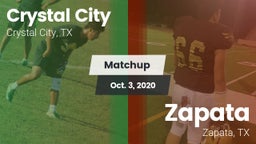 Matchup: Crystal City vs. Zapata  2020
