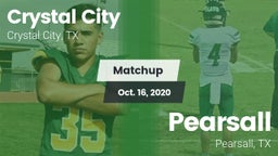 Matchup: Crystal City vs. Pearsall  2020