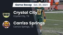 Recap: Crystal City  vs. Carrizo Springs  2021