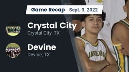 Recap: Crystal City  vs. Devine  2022