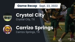 Recap: Crystal City  vs. Carrizo Springs  2022