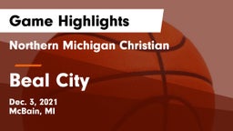 Northern Michigan Christian  vs Beal City  Game Highlights - Dec. 3, 2021