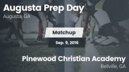 Matchup: Augusta Prep Day vs. Pinewood Christian Academy 2016