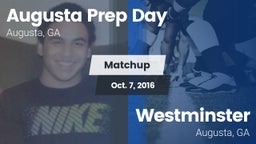 Matchup: Augusta Prep Day vs. Westminster  2016