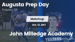 Matchup: Augusta Prep Day vs. John Milledge Academy  2017