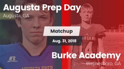 Matchup: Augusta Prep Day vs. Burke Academy  2018