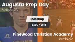 Matchup: Augusta Prep Day vs. Pinewood Christian Academy 2018