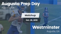 Matchup: Augusta Prep Day vs. Westminster  2018