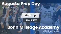 Matchup: Augusta Prep Day vs. John Milledge Academy  2018