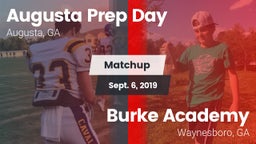 Matchup: Augusta Prep Day vs. Burke Academy  2019