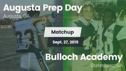 Matchup: Augusta Prep Day vs. Bulloch Academy 2019