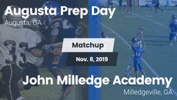 Matchup: Augusta Prep Day vs. John Milledge Academy  2019