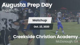 Matchup: Augusta Prep Day vs. Creekside Christian Academy 2020