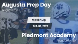 Matchup: Augusta Prep Day vs. Piedmont Academy  2020