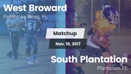 Matchup: West Broward vs. South Plantation  2017