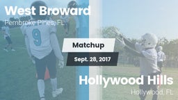 Matchup: West Broward vs. Hollywood Hills  2017