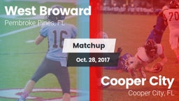 Matchup: West Broward vs. Cooper City  2017
