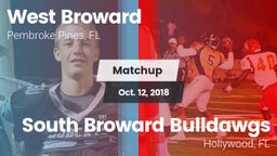 Matchup: West Broward vs. South Broward  Bulldawgs 2018