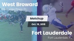 Matchup: West Broward vs. Fort Lauderdale  2018