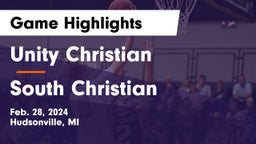 Unity Christian  vs South Christian  Game Highlights - Feb. 28, 2024